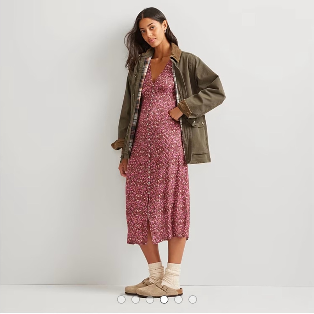 Olive Women's EB Barn Coat - Picture 4 of 12